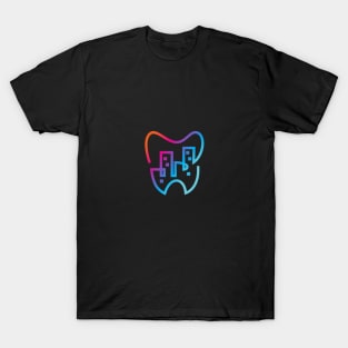 city inside tooth dental T-Shirt